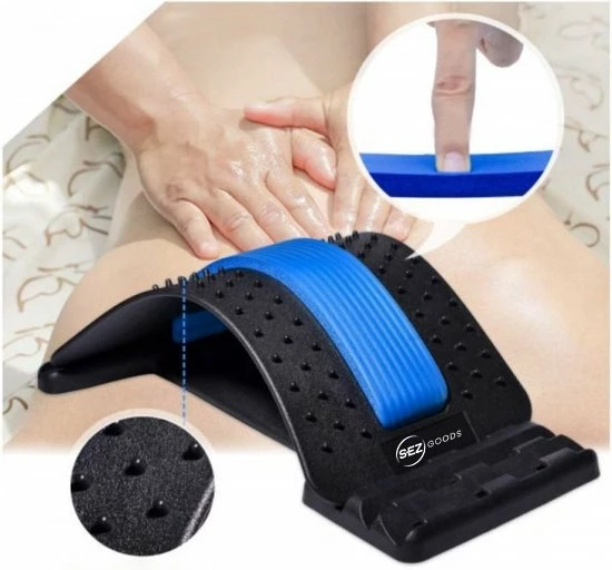 SEZGoods Luxe Nekstretcher - Rugstretcher - Rug Corrector - Postuur Corrector - Massagebal 6 SEZGoods Luxe Nekstretcher - Rugstretcher - Rug Corrector - Postuur Corrector - Massagebal - Afbeelding 6