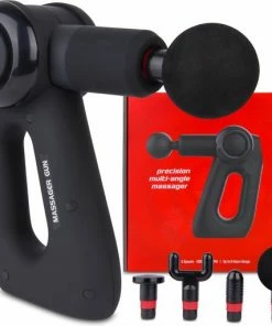 Yomoko Massagegun - Professioneel - Theragun-Pistool - Massage Gun - Apparaat - Inclusief Koffer & 4 Massagekoppen