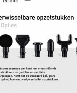 Moose - Massage Gun - Massage Gun Professioneel - Massage Gun Stil - Massage Gun Draadloos - Theragun - Massage Pistool 12 Moose - Massage Gun - Massage Gun Professioneel - Massage Gun Stil - Massage Gun Draadloos - Theragun - Massage Pistool -KLASVSA Verkoop 550x513 1