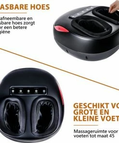 Bluemay Voetmassage Apparaat - Massageapparaat - Shiatsu - Warmtestand - Wasbare Hoes - Stimuleert Bloedsomloop / Bloedcirculatie -KLASVSA Verkoop 550x513 4