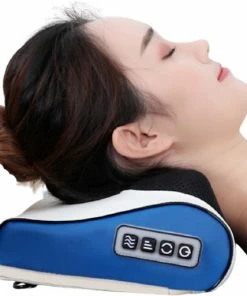 Lehiko Nek Massage Kussen – Elektrisch Massage Kussen – Massage Apparaat – Infrarood Verwarming