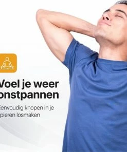 Tavaro Draadloos Massagekussen XXL Met Verwarmingsfunctie - Massageapparaat - Zwart -KLASVSA Verkoop 550x515 6