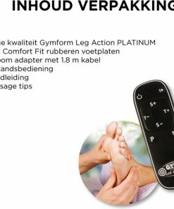 Gymform Leg Action Platinum- Voetmassage Apparaat - Massage-apparaat Met Vibratie - Bloedcirculatie -KLASVSA Verkoop 550x516 7