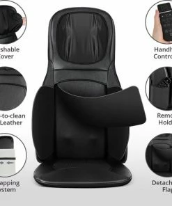 Binecer MP1.2 Shiatsu Massagestoel Met Massagekussen ? Massage Stoel Met Rollende Kneedmassage ? Instelbare Warmtefunctie ? Met Nekmassage, Rugmassage - Zwart -KLASVSA Verkoop 550x517 13