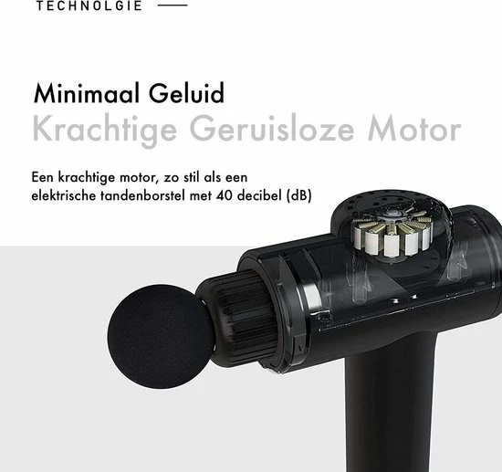 Moose - Massage Gun - Massage Gun Professioneel - Massage Gun Stil - Massage Gun Draadloos - Theragun - Massage Pistool 7 Moose - Massage Gun - Massage Gun Professioneel - Massage Gun Stil - Massage Gun Draadloos - Theragun - Massage Pistool - Afbeelding 7