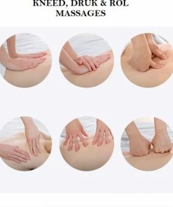 Jinkairui 8D Massage Kussen Zwart - Nek Massage Apparaat - Rug Massage - Warmte Massage - Multifunctioneel - Auto Oplader - Slimme Technologie - Elektrische Massage - Infrarood Verwarming - Ontspanning - Cervicale Gezondheid - -KLASVSA Verkoop 550x518 12