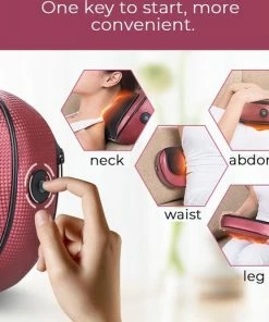 CXX Massage - Massage Kussen - Nekmassage Apparaat - Massage Apparaten - Massagekussen - Nekkussen - Massage Gun - Massage Apparaten Nek En Rug - Nekmassage - Nek Massage Apparaat - Reiskussen - Shiatsu Massagekussen -KLASVSA Verkoop 550x518 9