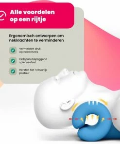 STAINS - Nekstretcher - Rugstretcher - Nek - Nek Massage - Shiatsu Massagekussen - Massagekussen -KLASVSA Verkoop 550x520 11