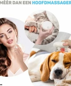 Vulpes Goods Vulpes BodyCare? Professioneel Hoofdmassage Apparaat Met Infrarood ? Elektrisch Massageapparaat - Scalp Massager - Waterdicht - Haarborstel ? Stimuleert Haargroei En Bloedsomloop - USB Oplaadbaar - Incl. E-Book -KLASVSA Verkoop 550x521 3