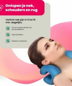 STAINS - Nekstretcher - Rugstretcher - Nek - Nek Massage - Shiatsu Massagekussen - Massagekussen -KLASVSA Verkoop 550x522 12