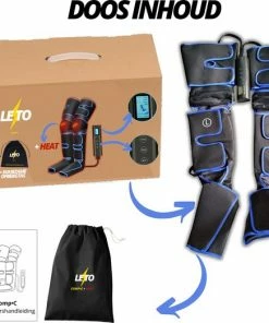 LETO? Voetmassage En Beenmassage Apparaat - Massage Apparaat - Rusteloze Benen - Vermoeide Benen - Verbetert Bloedsomloop - Recovery Boots - Lymfedrainageapparaat - Cellulitis Vermindering -KLASVSA Verkoop 550x522 4