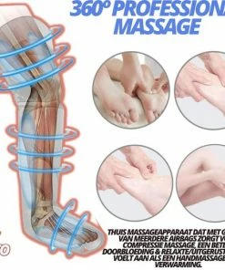 LETO? Voetmassage En Beenmassage Apparaat - Massage Apparaat - Rusteloze Benen - Vermoeide Benen - Verbetert Bloedsomloop - Recovery Boots - Lymfedrainageapparaat - Cellulitis Vermindering -KLASVSA Verkoop 550x523 10