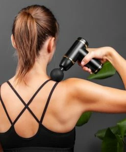 Lafe Massage Gun - Massage Apparaat - 4 Opzetstukken - 8 Standen -KLASVSA Verkoop 550x523 12