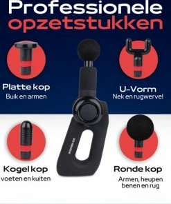 Yomoko Massagegun - Professioneel - Theragun-Pistool - Massage Gun - Apparaat - Inclusief Koffer & 4 Massagekoppen 12 Yomoko Massagegun - Professioneel - Theragun-Pistool - Massage Gun - Apparaat - Inclusief Koffer & 4 Massagekoppen -KLASVSA Verkoop 550x525 16