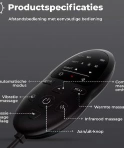 B-care Infrarood Rugmassage Apparaat - Inclusief Afstandsbediening - Rugmassage Apparaat Tegen Rugpijn - Massage Apparaat Met Infraroodlamp - Rugpijn Verlichten - Warmtemassage - Vibratie Massage - Infrarood Massage - Compressie Massage -KLASVSA Verkoop 550x526 12