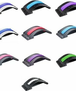 Viatel Rugstrekker, 3 Standen Verstelbare Rugstretcher, Rugmassage Ondersteuning Met Magnetische Acupressuurpunten, Rugstretch Voor Houdingscorrectie En Rugpijn.Nekstretcher Rug Kraker -KLASVSA Verkoop 550x526 14