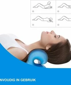 Siempre Bien Nekstretcher - Blauw - Voor Nek, Rug En Schouderpijn - Massagekussen - Massage Hoofdkussen - Nekmassage Apparaat - Nekkussen - Massage Kussen Nek En Rug - Massage - Triggerpoint - Acupunctuur -KLASVSA Verkoop 550x527 8