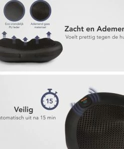 LifeGoods Shiatsu Massage Kussen - Elektrisch Nek En Rug Apparaat - Met Warmte Functie ? Zwart -KLASVSA Verkoop 550x528 1
