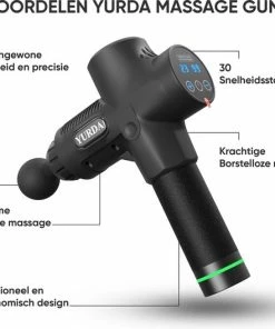 YURDA Professionele Massage Gun 30 Standen - Massage Apparaat - 6 Opzetstukken - Zwart 13 YURDA Professionele Massage Gun 30 Standen - Massage Apparaat - 6 Opzetstukken - Zwart -KLASVSA Verkoop 550x528