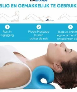 MM Brands Massagekussen - Nekstretcher - Nekmassage Kussen - Nekpijn En Rugklachten 11 MM Brands Massagekussen - Nekstretcher - Nekmassage Kussen - Nekpijn En Rugklachten -KLASVSA Verkoop 550x528 4