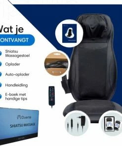 Duert? - Massagestoel Shiatsu 3D Massagekussen - Nekmassage Apparaat - Infrarood Massage Apparaat 17 Duert? - Massagestoel Shiatsu 3D Massagekussen - Nekmassage Apparaat - Infrarood Massage Apparaat -KLASVSA Verkoop 550x528 7