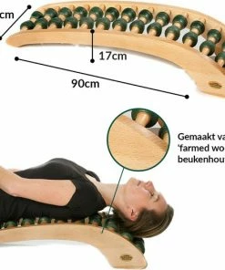 Backstretcher Giant Rolastretcher Rugstretcher - Voor Mensen Langer Dan 1.90 M. - Drukpunt Massage -KLASVSA Verkoop 550x529 10