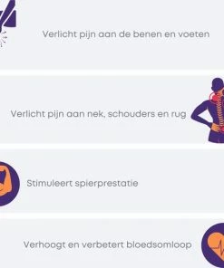 Better Life Elektrisch Voetmassage Apparaat - Stimuleert De Bloedsomloop - Vermindert Vochtophoping - Bloedcirculatie Apparaten – Spierstimulatie -KLASVSA Verkoop 550x529 3