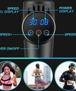 Windaily Professioneel Massage Gun - Klop En Compressiemassage - Verminder Spierpijn - Sport En Relax Massage - Luxe Opbergkoffer - Ontspanning En Herstel -KLASVSA Verkoop 550x530 11