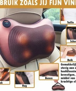 Merkloos Shiatsu - Massage Kussen -KLASVSA Verkoop 550x530 3