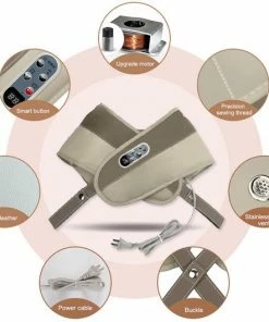 LitaLife Shiatsu Massage Shawl - Cervical Massage Shawls - 99 Massage Modus - Massagekussen - Massageapparaat - Nekmassage Kussen - Massage Apparaat Voor Nek / Schouder / Rug / Benen / Voeten - Voor Thuis - Geen Accu - 220 Volt 2 LitaLife Shiatsu Massage Shawl - Cervical Massage Shawls - 99 Massage Modus - Massagekussen - Massageapparaat - Nekmassage Kussen - Massage Apparaat Voor Nek / Schouder / Rug / Benen / Voeten - Voor Thuis - Geen Accu - 220 Volt -KLASVSA Verkoop 550x530 4