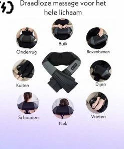 SPOMAREX. SPOMAREX - Draadloos Massagekussen - Shiatsu Massage - Incl. Draadloze Koptelefoon - Drukpunt Massage - Draadloos Te Gebruiken - Zwart/grijs - Massage Kussen 11 SPOMAREX. SPOMAREX - Draadloos Massagekussen - Shiatsu Massage - Incl. Draadloze Koptelefoon - Drukpunt Massage - Draadloos Te Gebruiken - Zwart/grijs - Massage Kussen -KLASVSA Verkoop 550x531 14