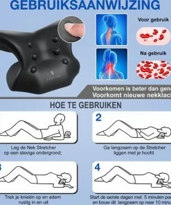 Leputie Nekstretcher - Massage Apparaat - Nekmassage Apparaat - Nekkussen - Massagekussen - Neckstretcher - Incl. E-Book - Zwart 5 Leputie Nekstretcher - Massage Apparaat - Nekmassage Apparaat - Nekkussen - Massagekussen - Neckstretcher - Incl. E-Book - Zwart -KLASVSA Verkoop 550x532 1