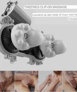 Its4all Massage Kussen - 3 Verwarmings Standen - Massage - Draagbaar - Nek Massage -KLASVSA Verkoop 550x533 12