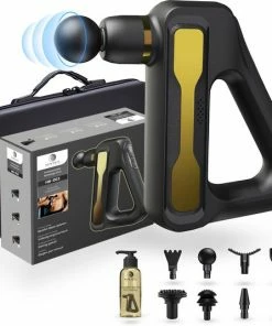 NEW2075? Massage Gun ? Massage Gun Professioneel ? Massage Pistool ? 8 Opzetstukken ? 32 Standen ? Massage Apparaat ? 3200RPM - Ergonomisch