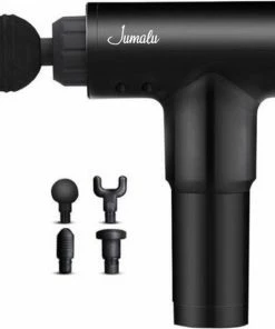 Jumalu? Massage Gun - Massage Apparaat Met 6 Verschillende Standen - 4 Opzetstukken