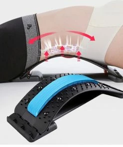 Viatel Rugstrekker, 3 Standen Verstelbare Rugstretcher, Rugmassage Ondersteuning Met Magnetische Acupressuurpunten, Rugstretch Voor Houdingscorrectie En Rugpijn.Nekstretcher Rug Kraker -KLASVSA Verkoop 550x535 14