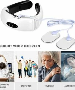 Merkloos EMS Nek Massage | Massage Apparaat | Elektromagnetische Impulsen | 6 Standen -KLASVSA Verkoop 550x536 15
