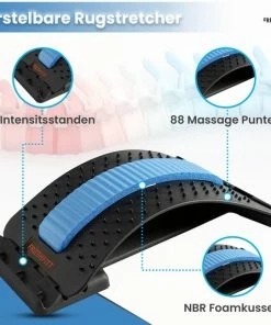 Fresh & Fit Verstelbare Rugstretcher & Back Stretcher Massageapparaat - Spiermassage - Rugmat - Acupunctuurmat - Acupunctuurmassage -KLASVSA Verkoop 550x536 18
