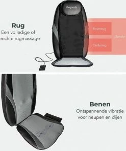 LifeGoods Massagekussen - Shiatsu - Stoel Voor Rug - Infrarood ? Zwart -KLASVSA Verkoop 550x536 5