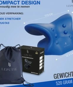 Leputie Massagekussen - Nekstretcher - Nekmassage Apparaat - Nekkussen - Neckstretcher Voor Nek- En Rugklachten - Incl. E-Book - Blauw - Black Friday 2022 15 Leputie Massagekussen - Nekstretcher - Nekmassage Apparaat - Nekkussen - Neckstretcher Voor Nek- En Rugklachten - Incl. E-Book - Blauw - Black Friday 2022 -KLASVSA Verkoop 550x536 8