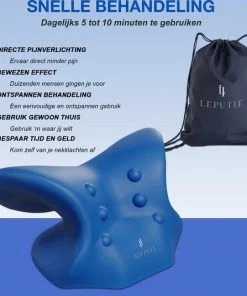 Leputie Massagekussen - Nekstretcher - Nekmassage Apparaat - Nekkussen - Neckstretcher Voor Nek- En Rugklachten - Incl. E-Book - Blauw - Black Friday 2022 16 Leputie Massagekussen - Nekstretcher - Nekmassage Apparaat - Nekkussen - Neckstretcher Voor Nek- En Rugklachten - Incl. E-Book - Blauw - Black Friday 2022 -KLASVSA Verkoop 550x536 9