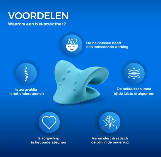 Oyka Nekstretcher - Nekkussen - Nekmassage - Massagekussen - Nek Stretcher - Inclusief E-Boek 9 Oyka Nekstretcher - Nekkussen - Nekmassage - Massagekussen - Nek Stretcher - Inclusief E-Boek - Afbeelding 9