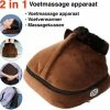 J&J Comfort Goods Voetmassage Apparaat En Massagekussen Ineen- Warmtefunctie - Shiatsu Massage - Nekmassage Apparaat -