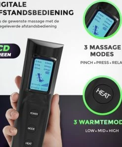 FitGun Air-C Pro + FitGun Elite - Spierherstel Bundel - Beenmassage Apparaat - Massage Gun - Fitness Sport Gym - Recovery Boots - Luchtdrukcompressie - Massage Pistool - FitGun® -KLASVSA Verkoop 550x537 19