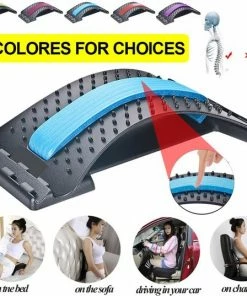 Viatel Rugstrekker, 3 Standen Verstelbare Rugstretcher, Rugmassage Ondersteuning Met Magnetische Acupressuurpunten, Rugstretch Voor Houdingscorrectie En Rugpijn.Nekstretcher Rug Kraker -KLASVSA Verkoop 550x537 21