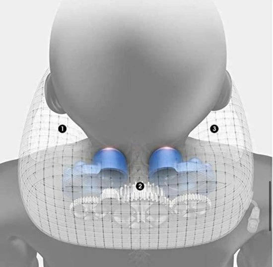 George Napoli Massagekussen - Shiatsu - Nekmassage Apparaat - Nekkussen - Rolkussen - Reiskussen - Nekrol - Oplaadbaar 4 George Napoli Massagekussen - Shiatsu - Nekmassage Apparaat - Nekkussen - Rolkussen - Reiskussen - Nekrol - Oplaadbaar - Afbeelding 4