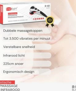Ergolight® IR-H01 Professioneel Infrarood Massageapparaat - Massage Apparaat - Klopmassage - Massage Gun Alternatief -KLASVSA Verkoop 550x539 12