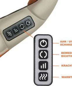 Trend24 Home Essentials Shiatsu Massage - Massage Kussen Nek En Rug - Nekmassage - Nekmassage Apparaat - Massagekussen - Massagekussen Draadloos - Schoudermassage - Nekmassage Kussen - Met Oplader En Autolader - Beige -KLASVSA Verkoop 550x539 22
