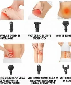 Massage Gun - AthletesPro Massage Pistool Apparaten - Massage Gun Met 6 Massagekoppen En Hard Case - Professioneel Massage Gun - 30 Vibratiestanden - Lange Batterijduur 9 Massage Gun - AthletesPro Massage Pistool Apparaten - Massage Gun Met 6 Massagekoppen En Hard Case - Professioneel Massage Gun - 30 Vibratiestanden - Lange Batterijduur -KLASVSA Verkoop 550x539 27