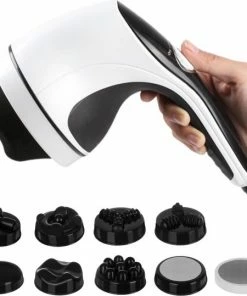 Beautylushh Massage Apparaat - Massage - Massageapparaat - Infrarood - Anti Cellulitis - Voor Hele Lichaam - 8 Opzetstukken